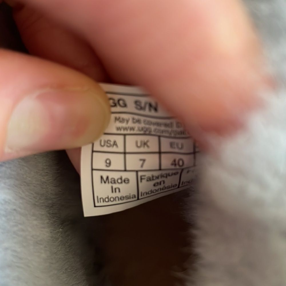 UGG Classic Ultra Mini Booties Seafoam USA Women Size 9/UK 7/EU 40 - Picture 10 of 12